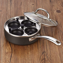 Load image into Gallery viewer, Nonstick Hard Anodize Egg Poacher