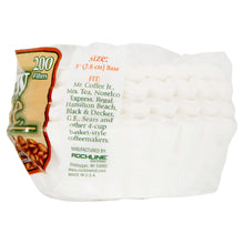 Load image into Gallery viewer, 4 Cup Basket Filters, 200 Count