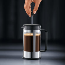 Load image into Gallery viewer, Kenya 8 Cup French Press Chrome Coffee Maker