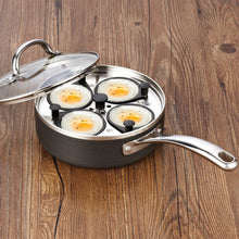 Load image into Gallery viewer, Nonstick Hard Anodize Egg Poacher