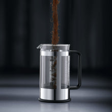 Load image into Gallery viewer, Kenya 8 Cup French Press Chrome Coffee Maker