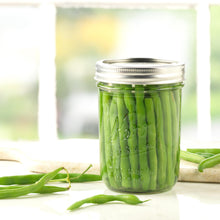 Load image into Gallery viewer, Glass Mason Jar With Lid &amp; Band, Wide Mouth, 16 Ounces, 12 Count