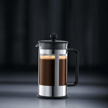 Load image into Gallery viewer, Kenya 8 Cup French Press Chrome Coffee Maker