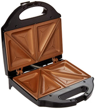 Load image into Gallery viewer, Dual Electric Sandwich Maker and Panini Grill with Ultra Nonstick Copper Surface