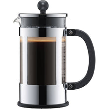 Load image into Gallery viewer, Kenya 8 Cup French Press Chrome Coffee Maker